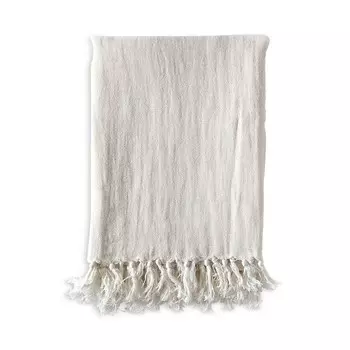 Плед Montauk Throw POM POM AT HOME, слоновая кость/кремовый