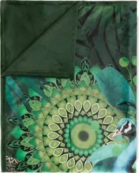 Плед Muller Textil, зеленый