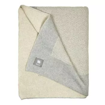 Плед Musterring Knit, 130x1x170 см, серый