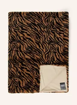 Плед reborn tiger zoeppritz, цвет HELLBRAUN/SCHWARZ/ECRU