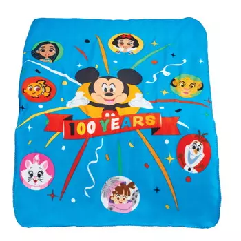 Плед с Микки Disney, разноцветный