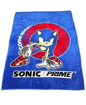 Плед Sonic The Hedgehog, синий