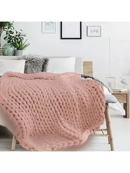 Плед The Home Deco, цвет altrosa