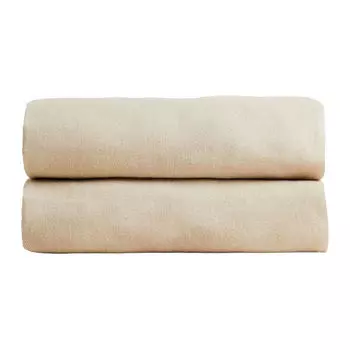 Плед Zara Home Soft-touch, бежевый