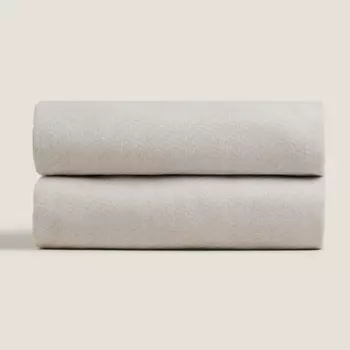 Плед Zara Home Textured Check, серый