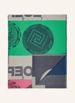Плед zoeppritz, цвет BLAU/PINK/GRN