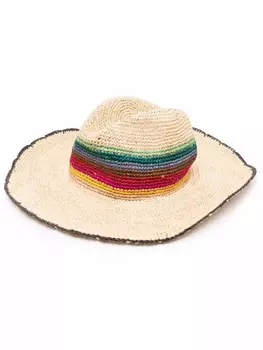 Плетеная шляпа Paul Smith, нейтральный