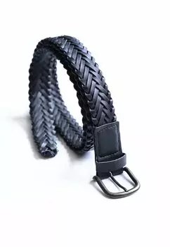 Плетеный ремень Antioch, цвет black