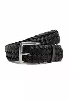 Плетеный ремень DOUBLE PLAIT Hackett London, цвет black