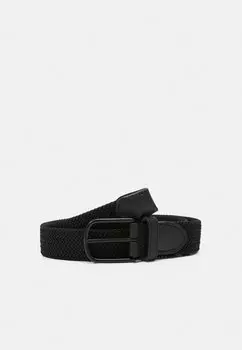 Плетеный ремень Jack & Jones, черный
