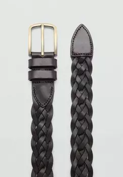 Плетеный ремень TRENZA Mango, коричневый