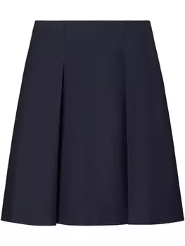 Плиссированная юбка Tory Burch, синий