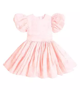 Плиссированное платье Petite Amalie, розовый