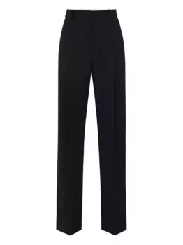 Плиссированные брюки Elisabetta Franchi, черный