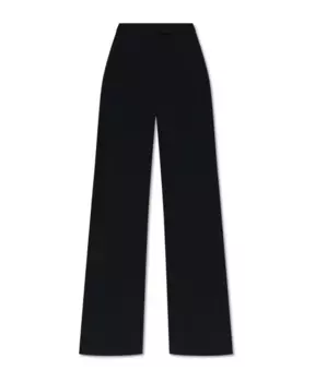 Плиссированные брюки Rag & Bone, черный