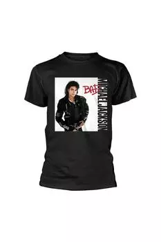 Плохая футболка Michael Jackson, черный