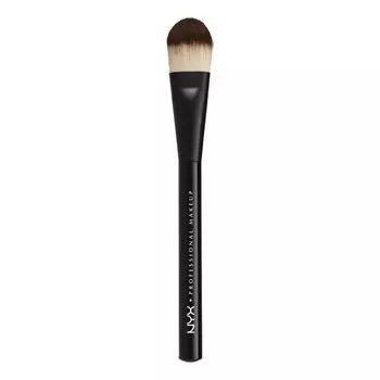 Плоская кисть для жидкой пудры NYX Professional Makeup