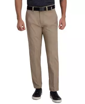 Плоские передние брюки cool right performance flex straight fit Haggar, мульти