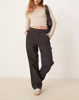 Плотницкие брюки Dickies в черную полоску