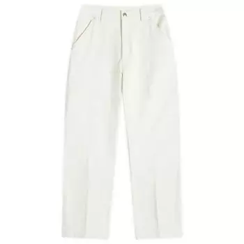 Плотницкие брюки из парусины Moncler, белый