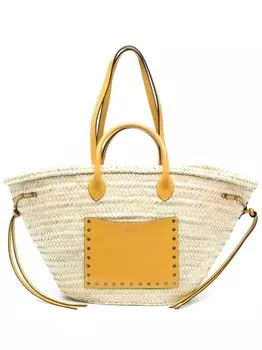 Пляжная сумка Cadix ISABEL MARANT, бежевый