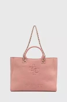 Пляжная сумка Guess, розовый