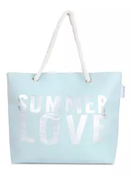Пляжная сумка normani Beach Bag, светло-синий