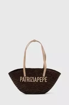 Пляжная сумка Patrizia Pepe, коричневый
