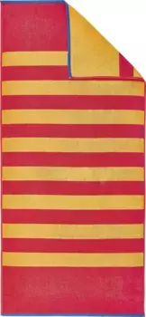 Пляжное полотенце Dyckhoff "Stripes", (1 шт.), 100% хлопок 80х180 см (1 шт.), красный