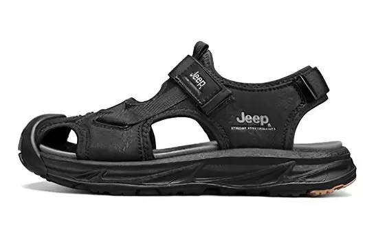 Пляжные сандалии мужские черные Jeep