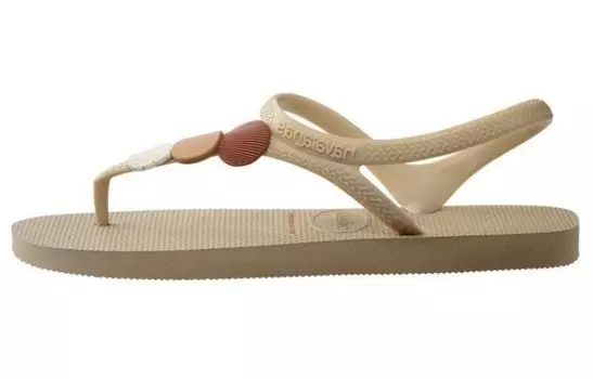 Пляжные сандалии женские бежевые Havaianas