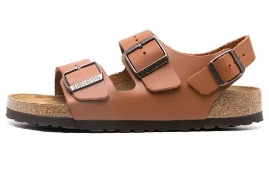 Пляжные сандалии женские коричневые Birkenstock