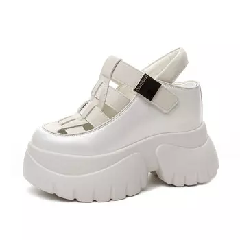Пляжные сандалии женские Shoe Cabinet Floral Language, бежевый