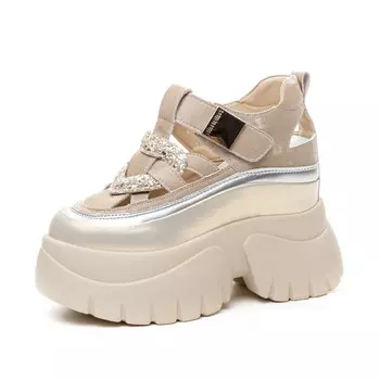 Пляжные сандалии женские Shoe Cabinet Floral Language, черный