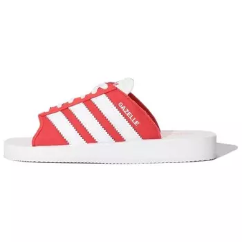 Пляжные шлепанцы Adidas Gazelle «Красные» Adidas Originals