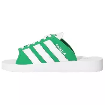 Пляжные шлепанцы Adidas Gazelle «зеленые» Adidas Originals