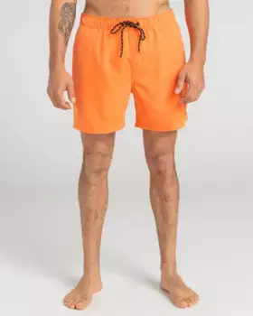 Пляжные шорты Billabong "All Day Layback", цвет Orange