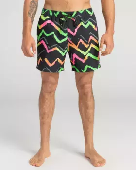 Пляжные шорты Billabong "Good Times Layback", цвет Neon