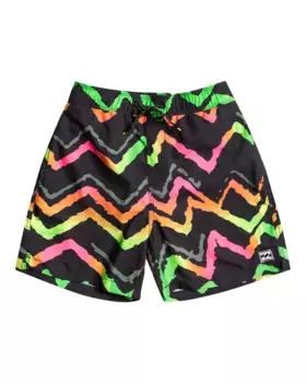 Пляжные шорты Billabong "Good Times Layback", цвет Neon