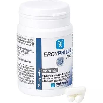 Плюс 60 капсул Nuterg Ergyphilus Nutergia