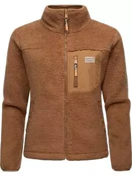 Плюшевая куртка alaris Ragwear, коричневый