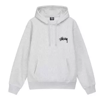 Плюшевая толстовка Stussy Ash Heather