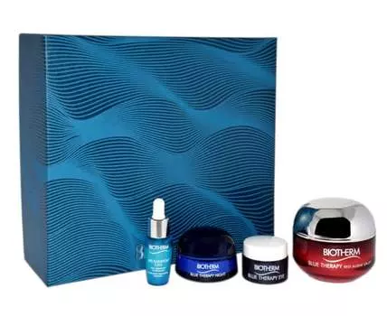 Подарочный набор Blue Therapy Red Algae Uplift 50 мл + Life Plankton Elixir 7 мл + Blue Therapy Night 15 мл + Blue Therapy Eye 5 мл Biotherm