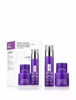 Подарочный набор для ухода за лицом Smooth & Renewal Lab Set Clinique