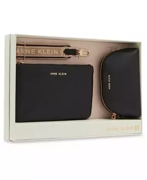 Подарочный набор из 3 предметов с веб-детализацией Anne Klein, зеленый