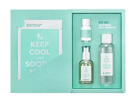 Подарочный набор KEEP COOL Soothe Bamboo с тоником и сывороткой, inna
