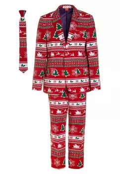 Подходить OppoSuits, темно-красный