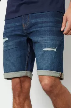 Поднимите шорты Threadbare, синий