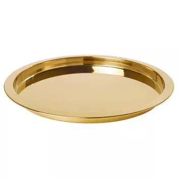 Поднос, латуни, 38 см, GLATTIS IKEA