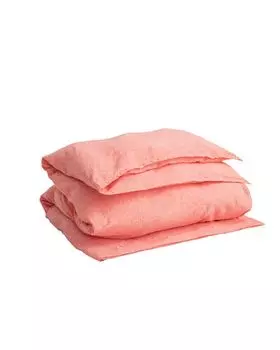 Пододеяльник GANT COTTON LINEN одинарный 155x220см цвет STRONG CORAL
